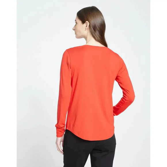 Universal Standard Long Sleeve Tee Rex Sanguinello NWT Size 3XS - Picture 3 of 7